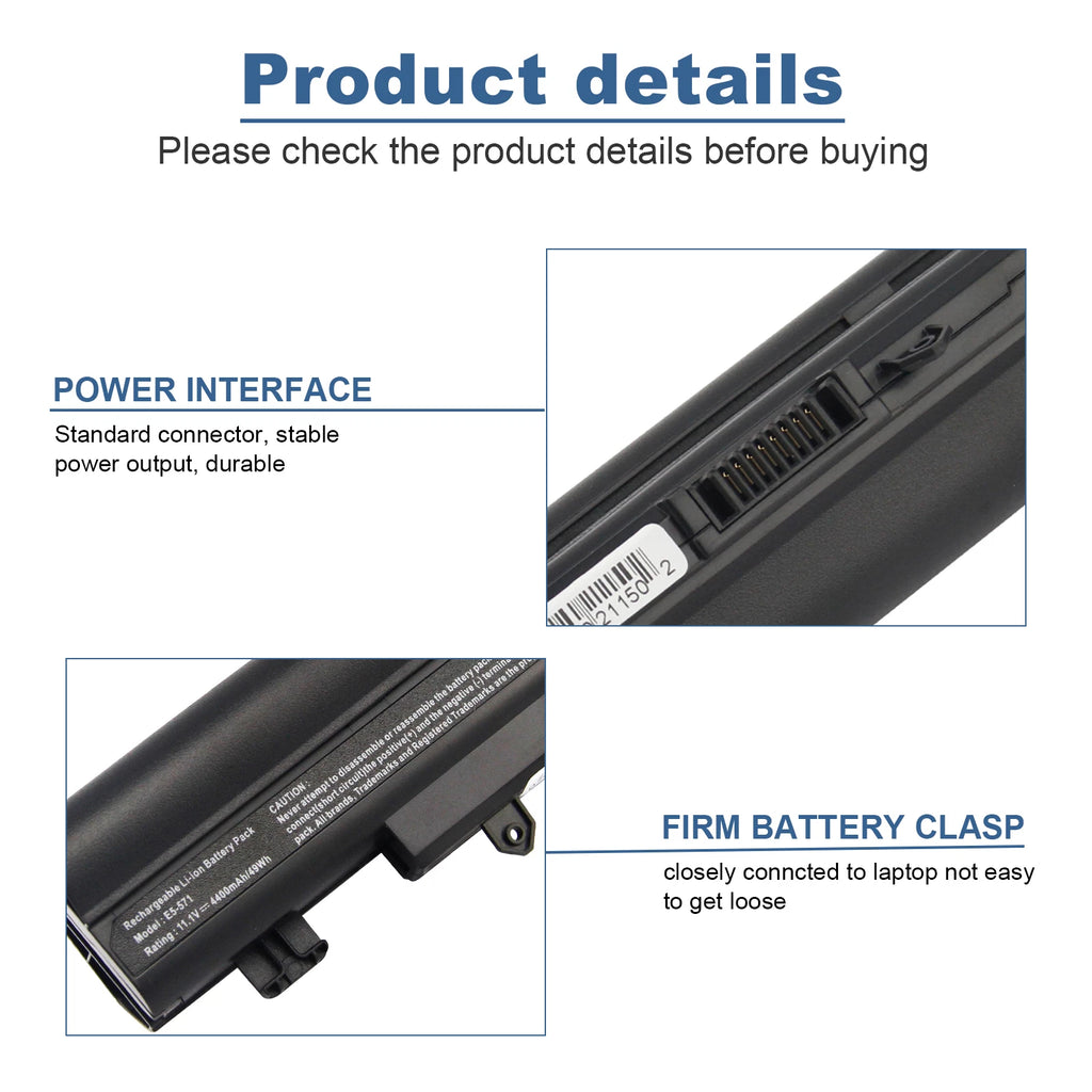 AL14A32 Battery For Acer Aspire E5-571 E5-411 E5-421 E5-471 E5-511 E5-571 E5-572