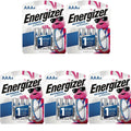 20 Count Energizer AAA Ultimate Lithium Batteries, (5 x 4 pks) FRESH SEALED