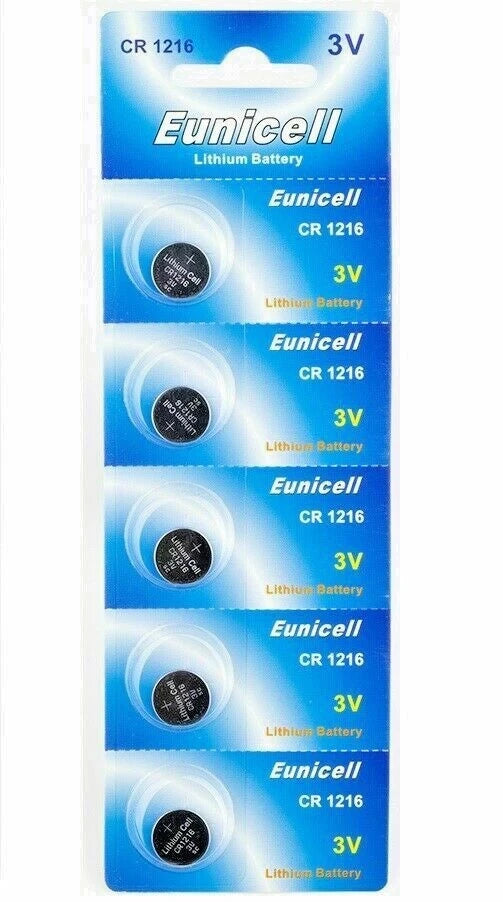 2 pcs CR1216 1216 LM1216 BR1216 3V Lithium Battery USA Seller