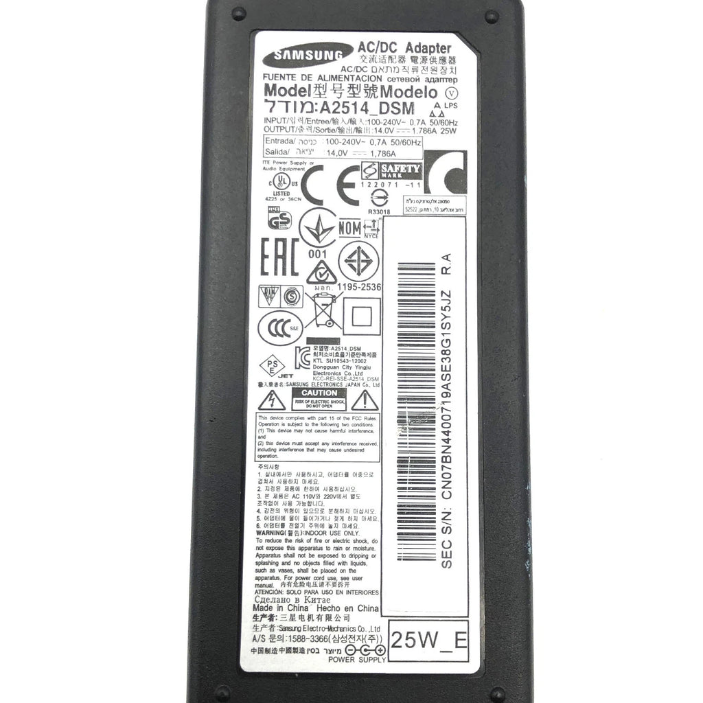 NEW Genuine Samsung AC Power Adapter for Samsung S22C S23C S24C S27C LED LCD