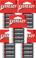 20 x Energizer Eveready Super Heavy Duty AA Batteries (5 x 4)