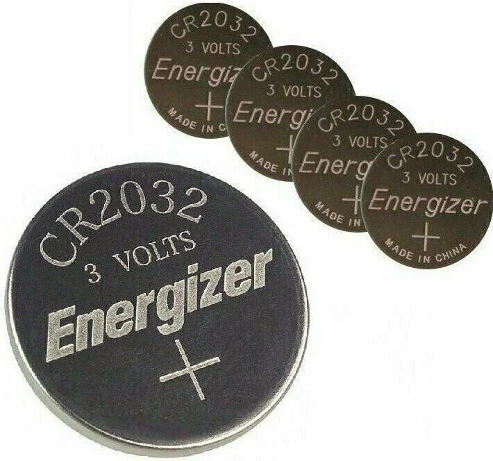 **FRESHLY NEW** 5x Energizer CR2032 Lithium Battery 3V Coin Cell Exp 2024