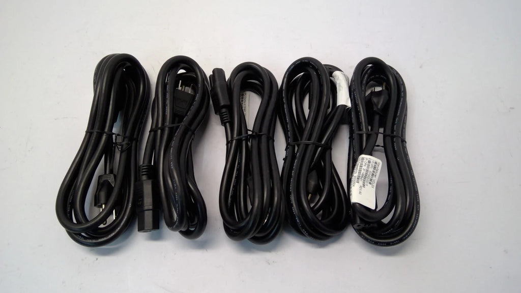Lot of 5 Cisco 37-1495-01 Notched 15A High Temp Power Cords C15 Power Cord New