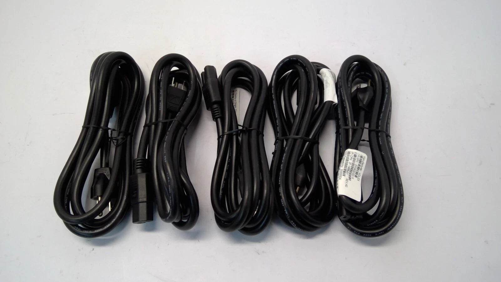 Lot of 5 Cisco 37-1495-01 Notched 15A High Temp Power Cords C15 Power Cord New