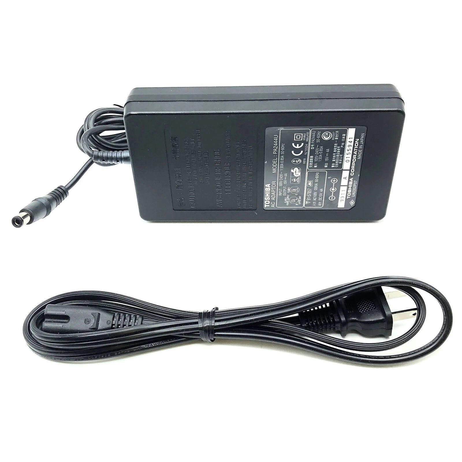 NEW Genuine Toshiba AC Adapter For Tecra 780CDM 780CDT 780DVD 8000 8100 Laptop