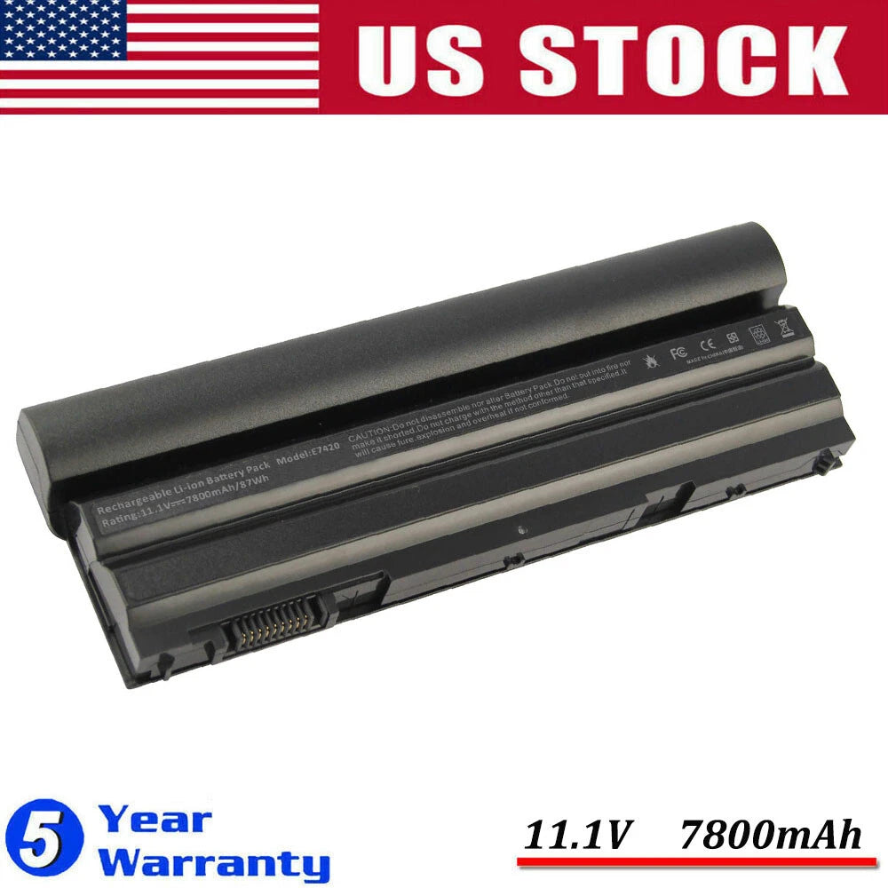 6/9 Cell Battery for Dell Latitude NHXVW E5420 E5430 E5520 E5530 E6420 E6430 PC