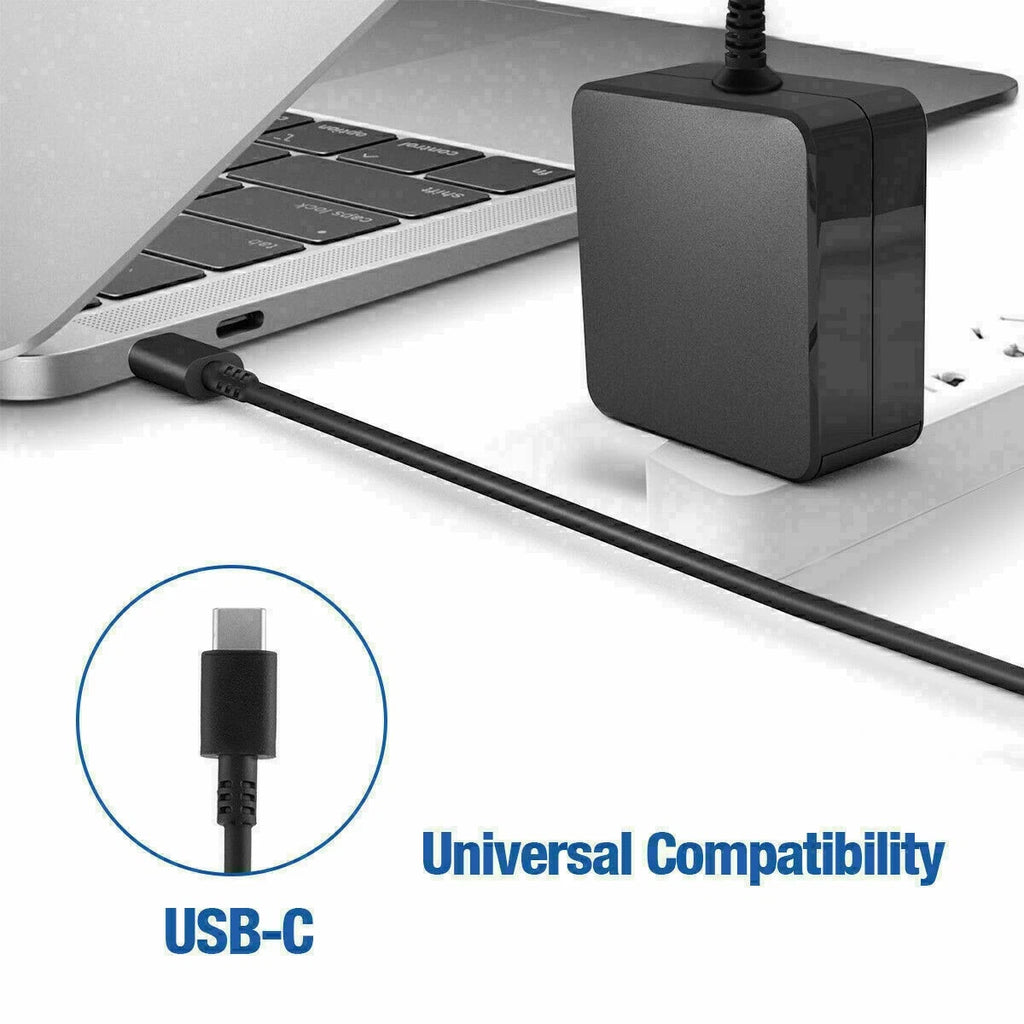 45W USB C Charger for Asus Samsung Chromebook Laptop Power Supply Adapter Cord