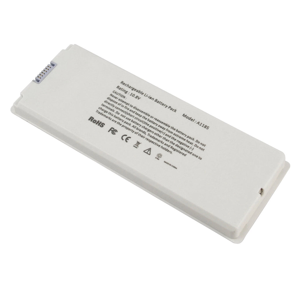 New Battery for Apple Macbook 13" INCH White MAC A1185 A1181 MA566FE/A MB881LL/A