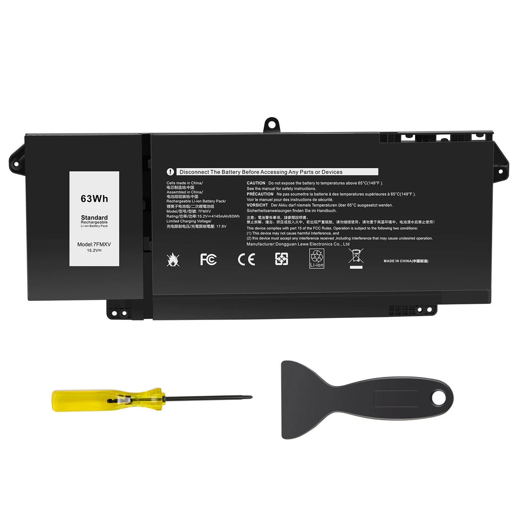 NEW 7FMXV Battery For Dell Latitude 5320 7320 7420 7520 9JM71 TN2GY 4M1JN 9JM71