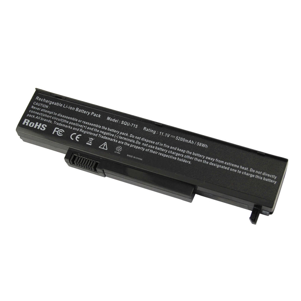 SQU-715 Battery for Gateway M-6800 M-6823a SQU-720 W35044LB W35052LB 6501210