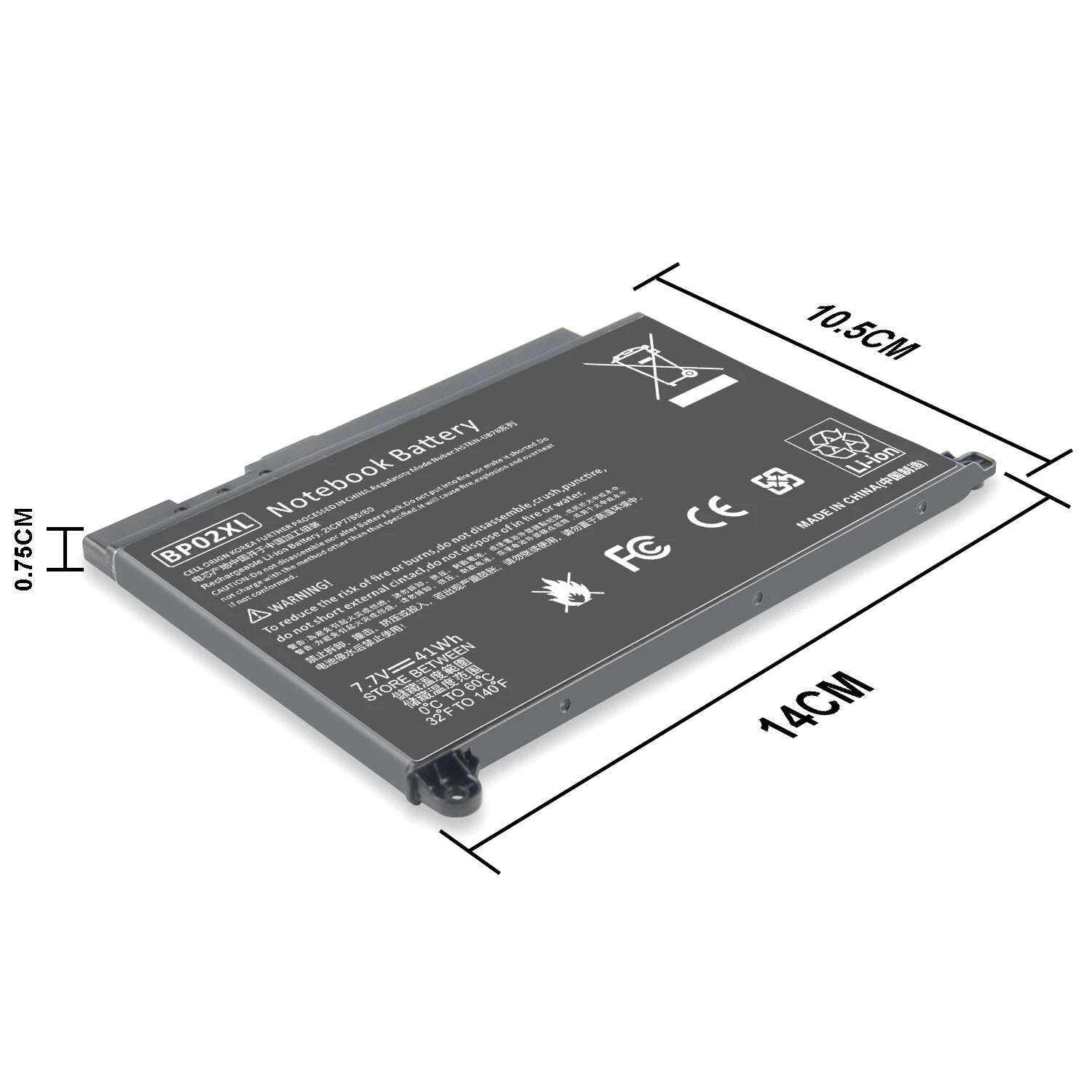 Battery For HP Pavilion 15-AU063CL 15-AU018WM 15-AU020WM 15-AU038TX 15-AU123CL