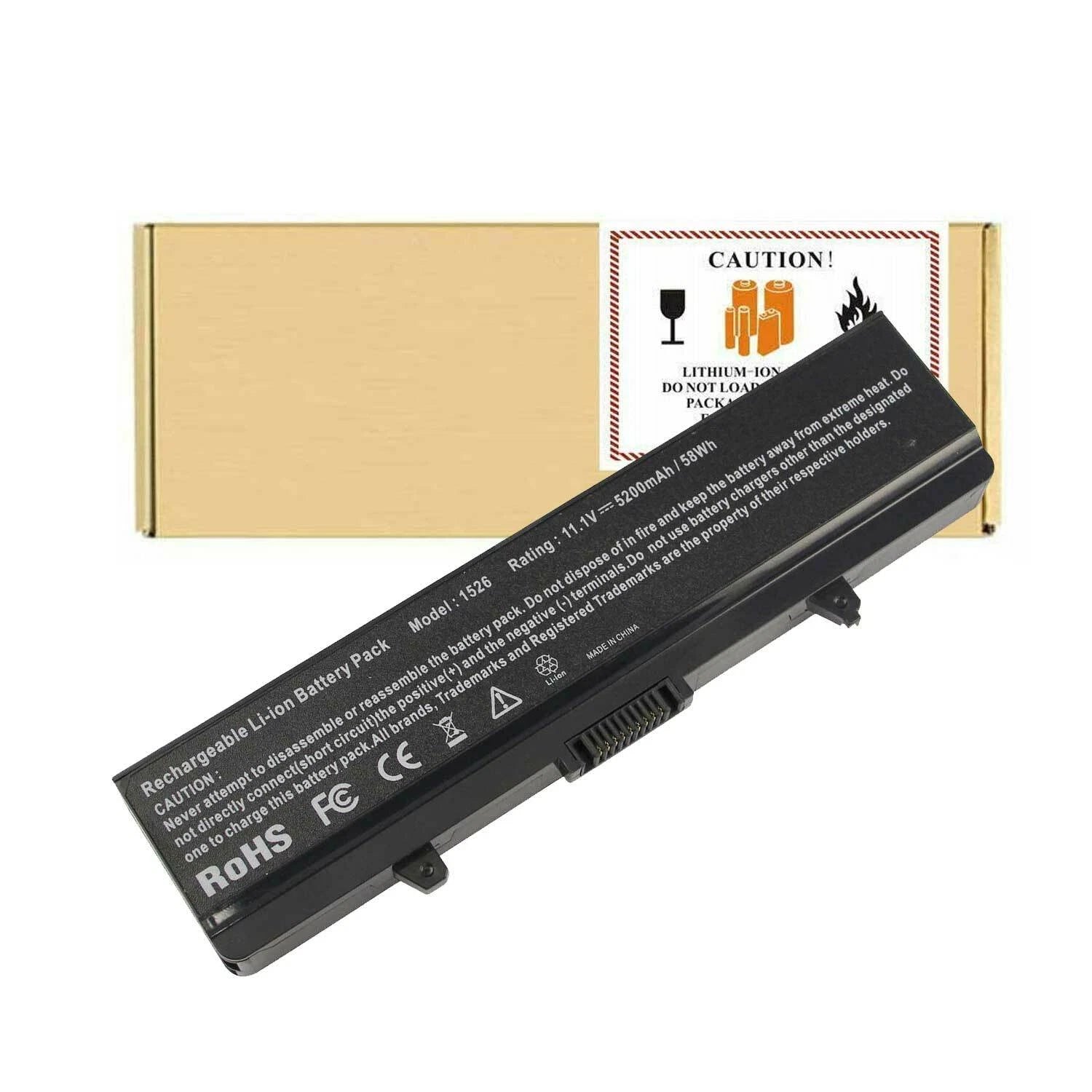 Laptop Battery for Dell Inspiron 1525 1545 1546 GW240 K450N Vostro 500