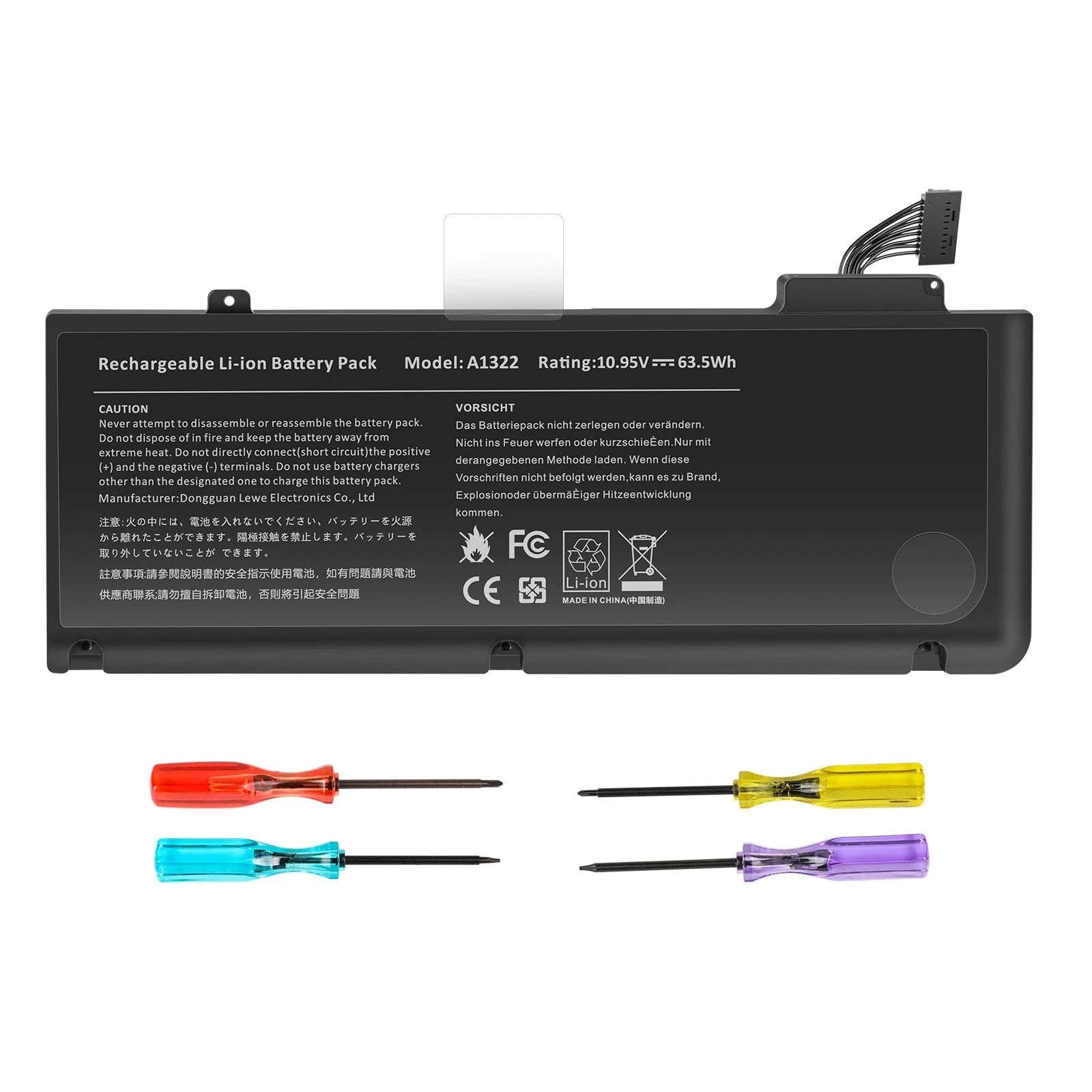?Battery A1322 for Apple MacBook Pro 13''A1278 (Mid 2009 2010 2011 2012) Version