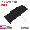 F3YGT Battery for Dell Latitude 12 13 14 E7280 E7480 7480 7490 7380 7390 DM3WC
