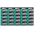25PK Murata Silver Oxide Watch Battery SR416SW Drain Replace SB-A5 337