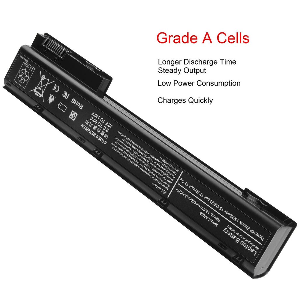 Battery For HP ZBook 15.6" 15 AR08 708456-001 707615-141 HSTNN-IB4H HSTNN-IB4I