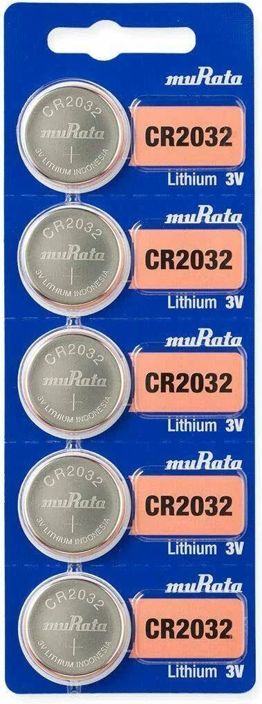100 Murata / Sony Genuine Fresh Date CR2032 2032 Lithium 3V Batteries Exp 2031