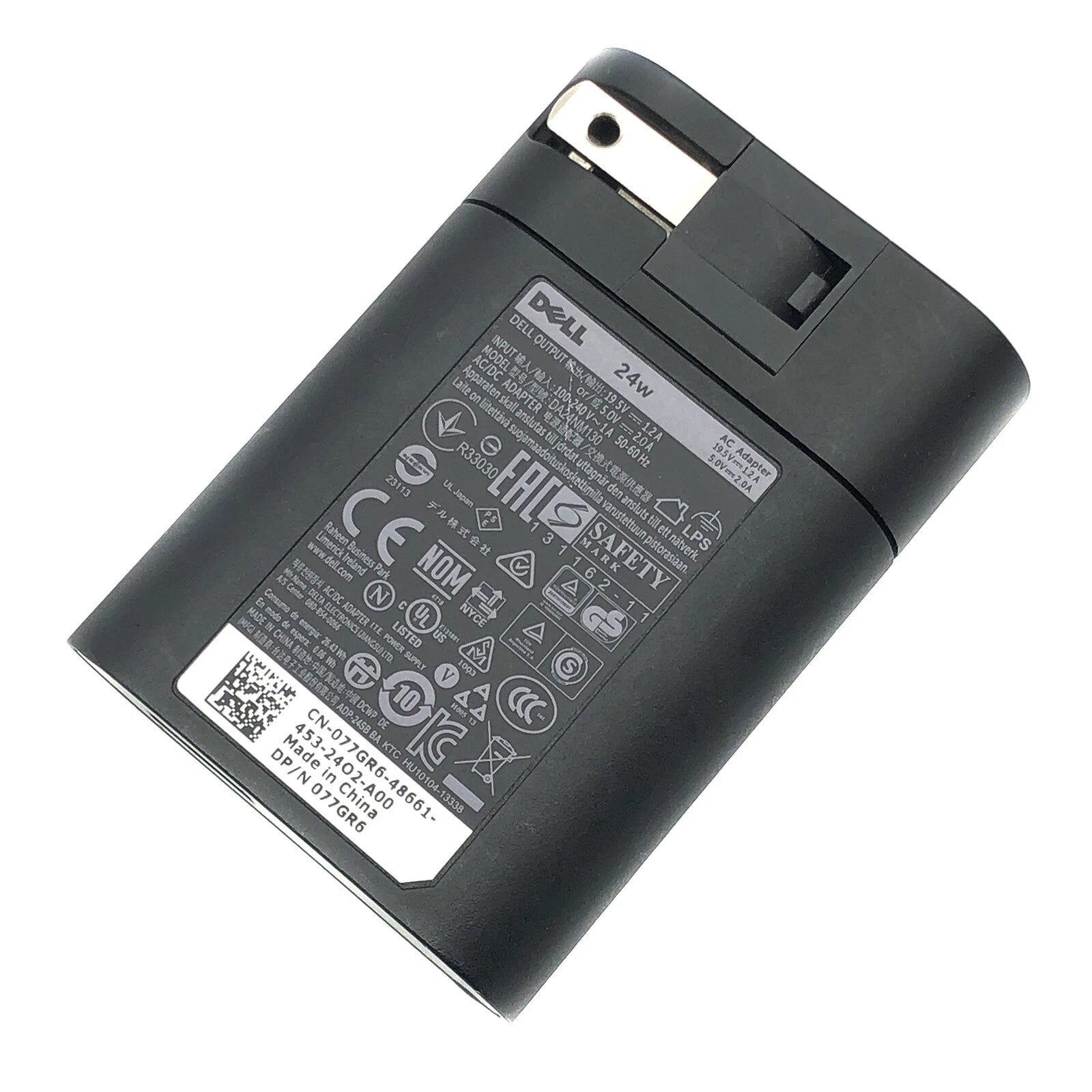 NEW Original DA24NM130 KTCCJ AC Adapter O77GR6 For Dell Venue 11 Pro 11i 8 7