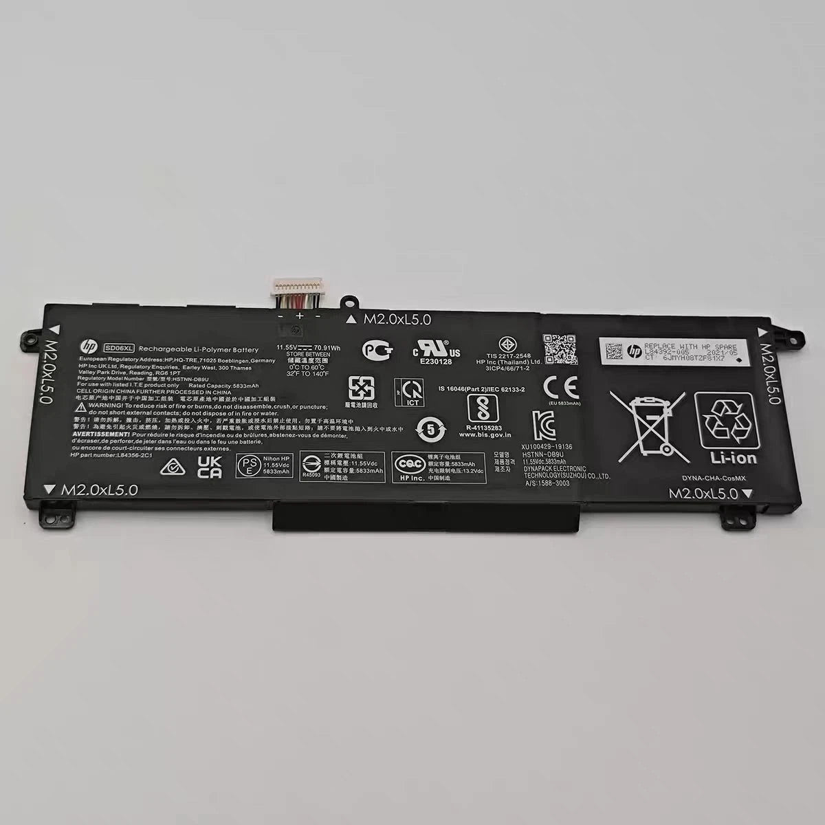 Genuine D06XL Battery for HP Omen 15-EK 15-EK0000 15-EN 15-EN0000 HSTNN-DB9U OEM