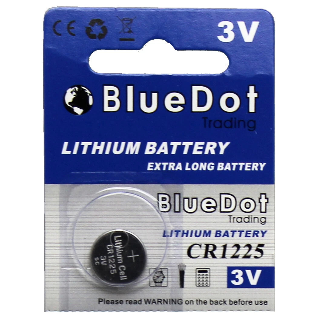NEW CR1225 Batteries BR1225 CR 1225 48mAh 3V Lithium Battery (1 Battery)