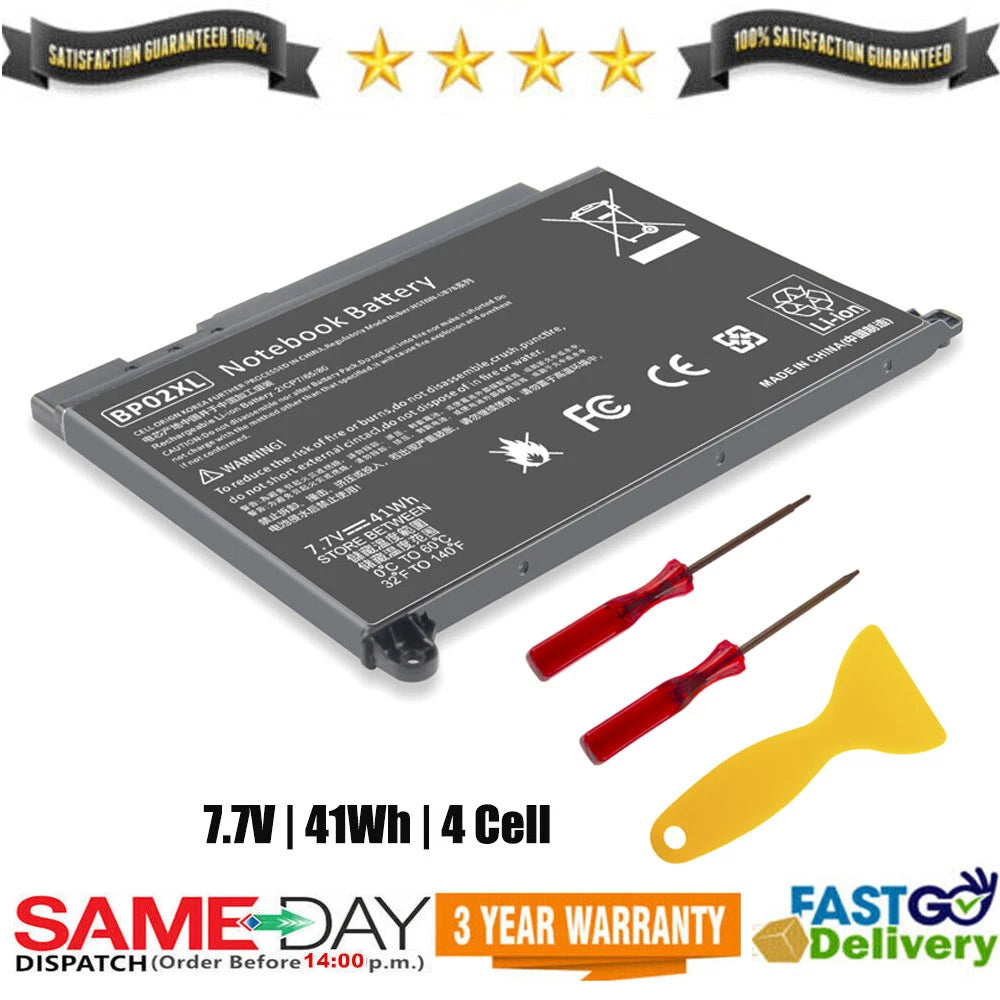 BP02XL 849909-850 Battery For HP Pavilion 15-AU 15-AW 15-AU057CL 15-AU030WM