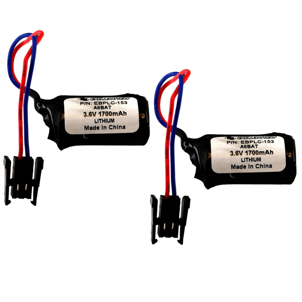 2 Computer Backup Batteries For Maxell Hitachi Mitsubishi Eternacell