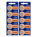 Murata CR1620 3V Lithium Coin Cell (10 Battery)