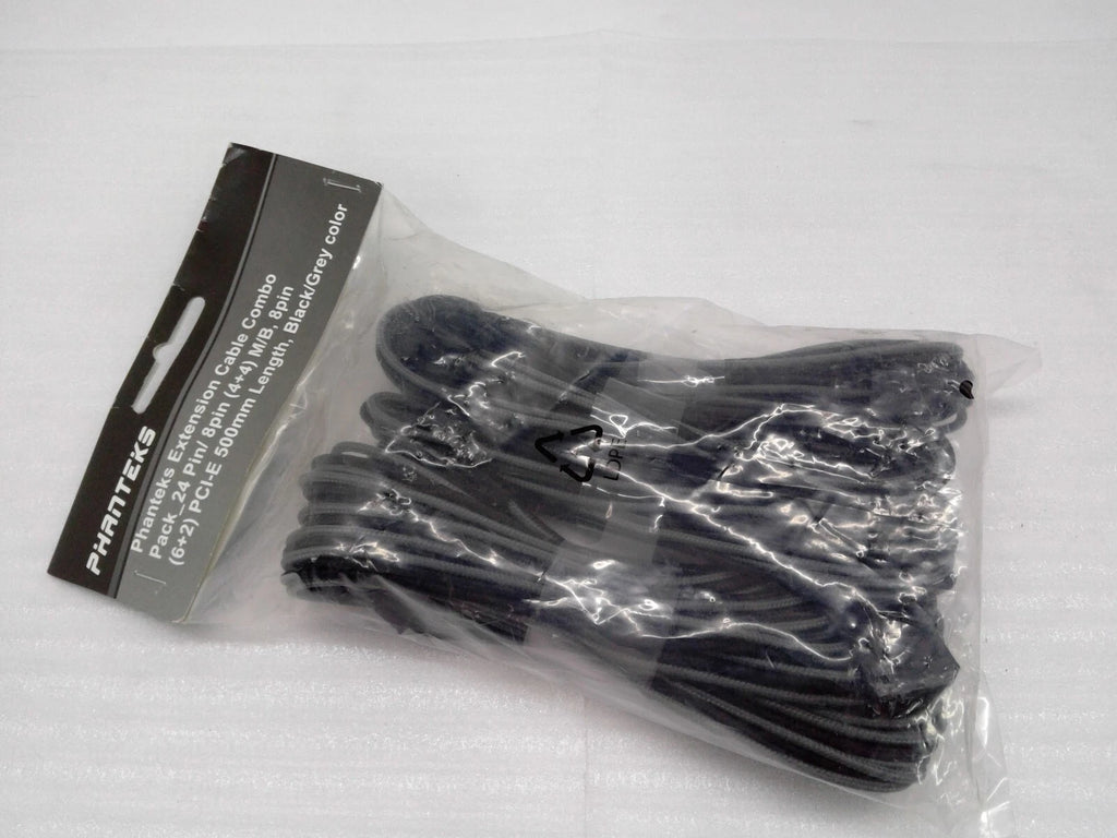 NEW 886523500674 Phanteks Extension Cable Combo PH-CB-CMBO_SBL Black/BG