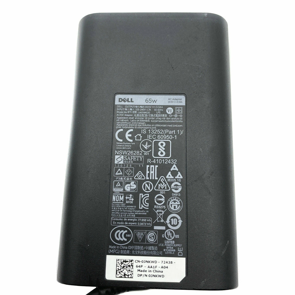NEW Original Dell AC Adapter 65W For Inspiron 17R 5720 5721 5737 Laptop Charger