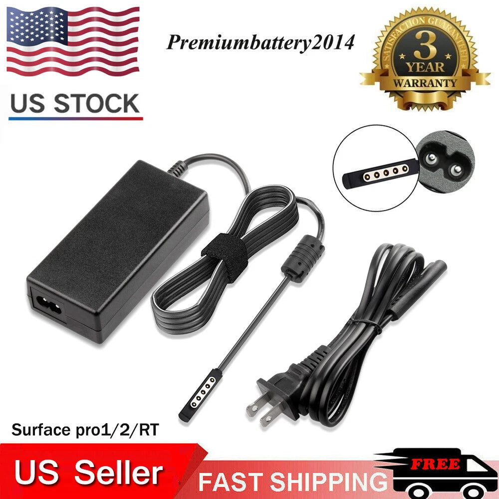 48W 12V 3.6A New Power Adapter Charger for Microsoft Surface Pro 2 Tablet 1536