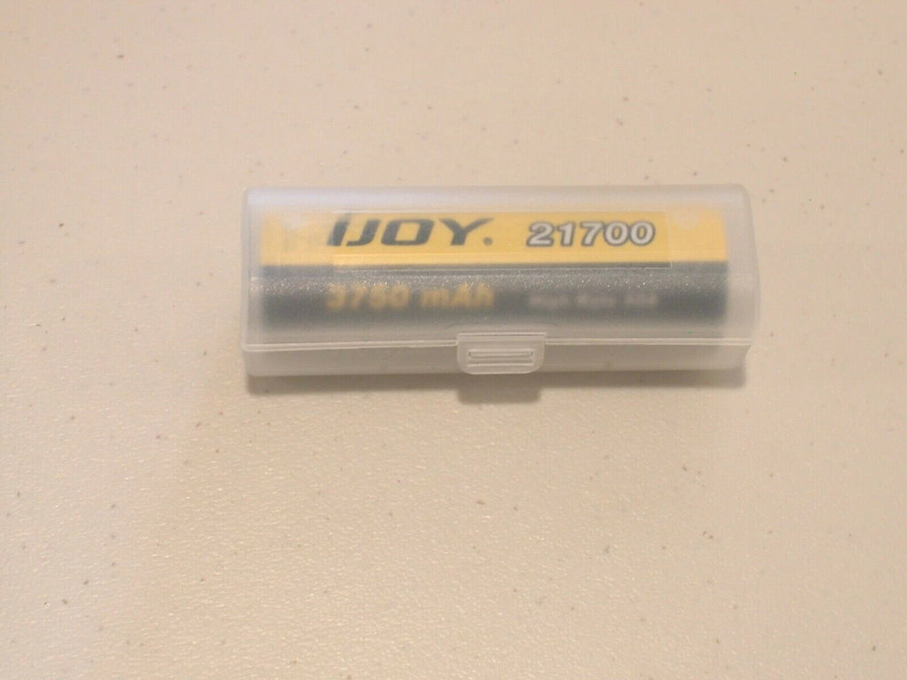 1 pc single bay case 20700 21700 PLASTIC STORAGE HOLDER BOX BATTERY CLEAR