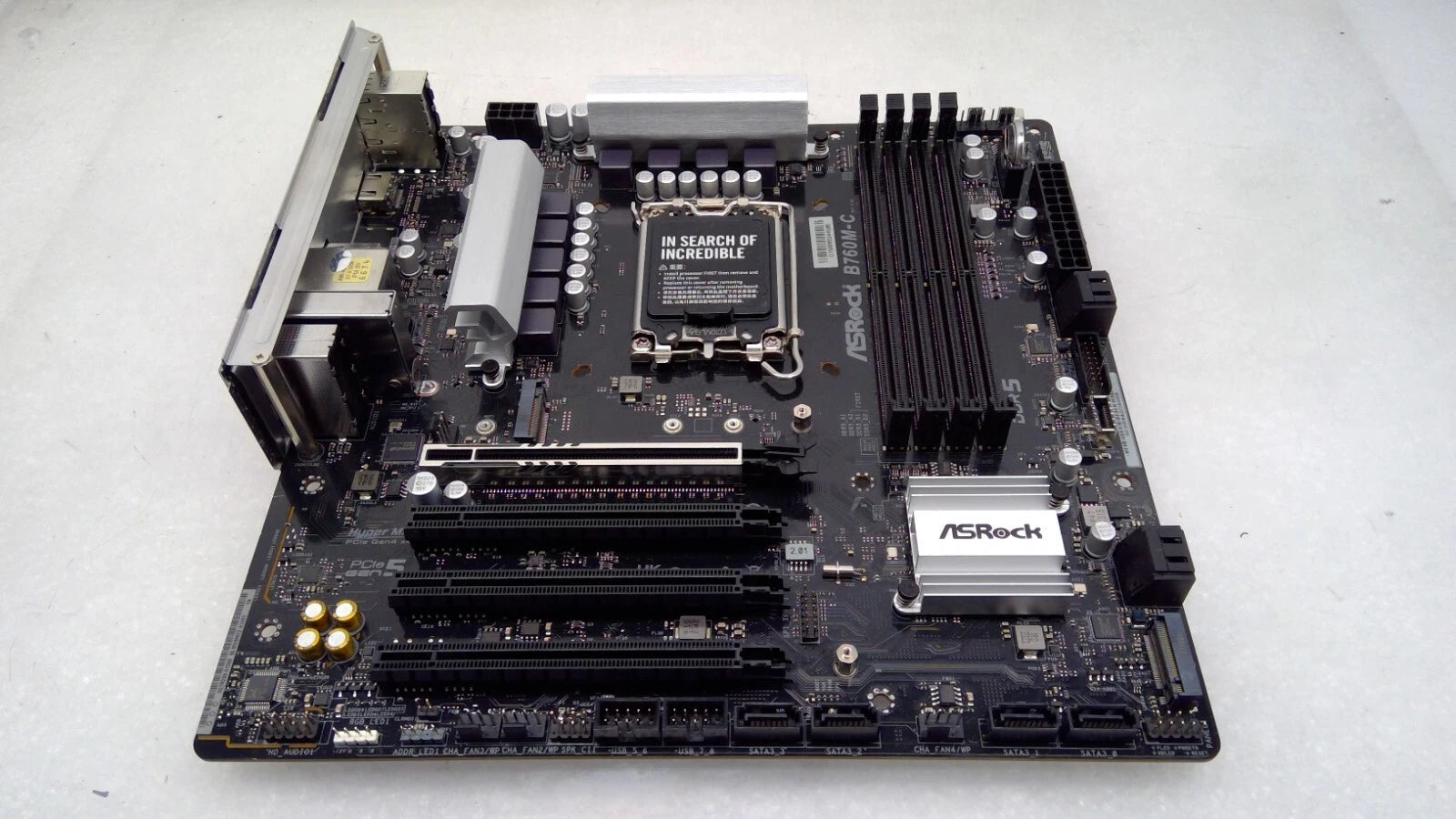 [Openbox] ASRock B760M-C Motherboard Intel Socket LGA1700 DDR5 Micro ATX WIFI