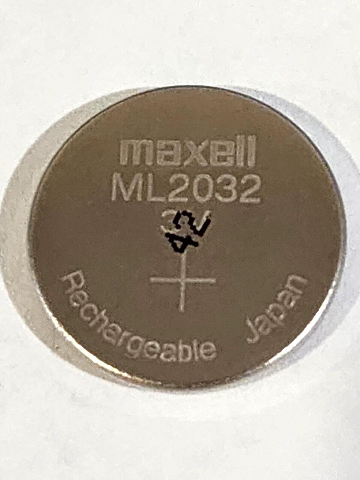 10 pc ML2032 ML 2032 3v RECHARGEABLE LITHIUM BATTERY MANUFACTURED 02/2024