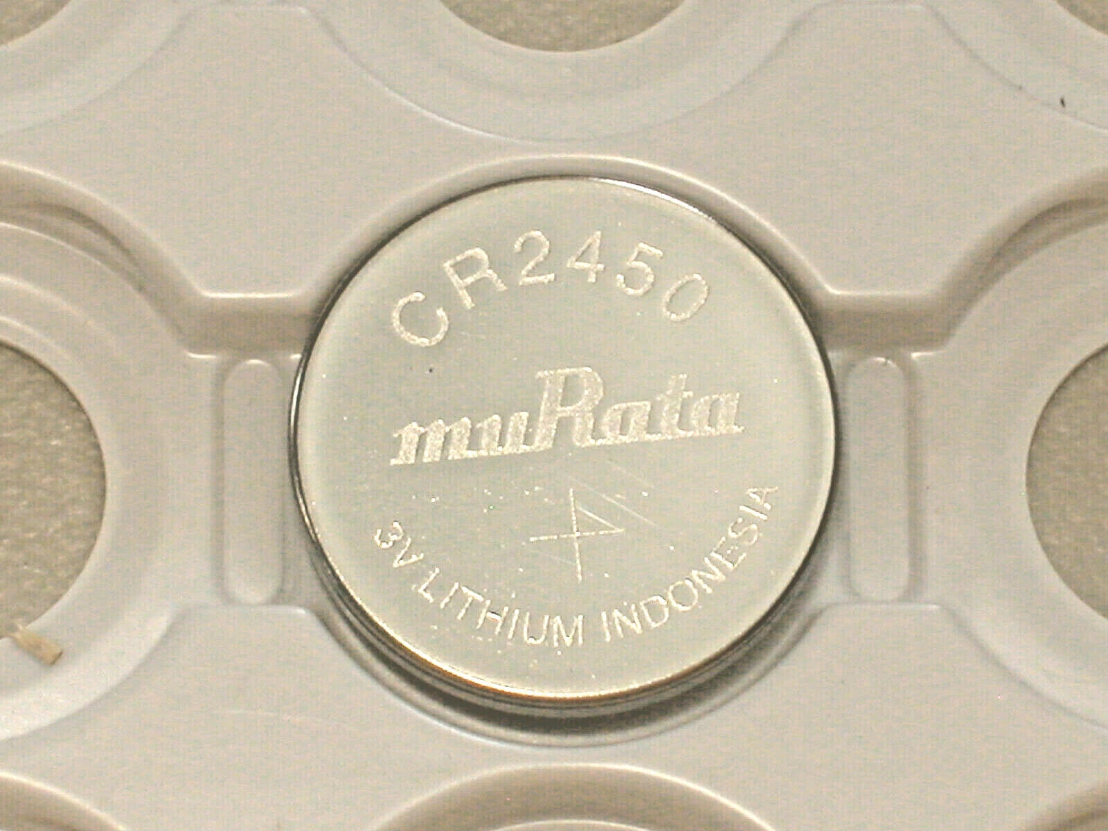 15 x Genuine Murata (Formerly SONY CR2450 CR 2450 3v lithium battery EXPIRE 2030