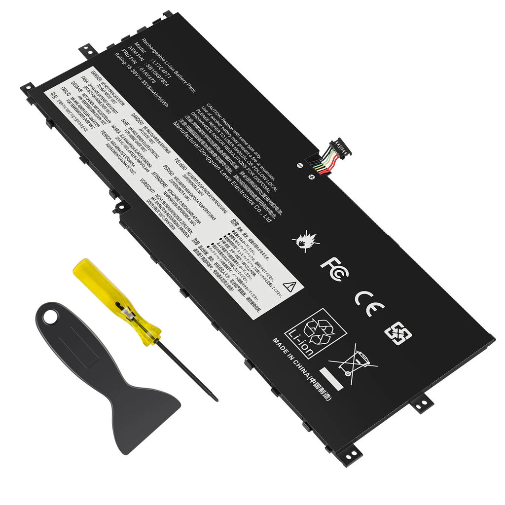 L17M4P73 L17C4P71 L17M4P71 Battery For Lenovo ThinkPad X1 Yoga Gen 3rd 2018 54Wh