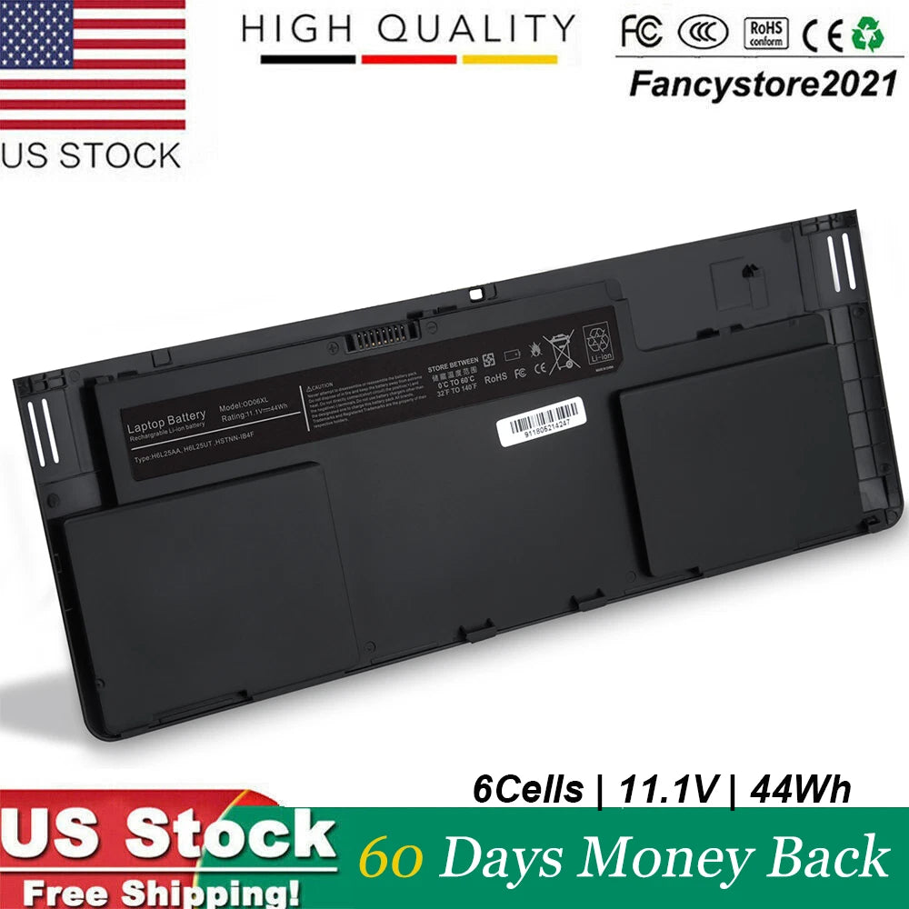 OD06XL 698943-001 Battery for HP EliteBook Revolve 810/810 G1 Tablet HSTNN-IB4F