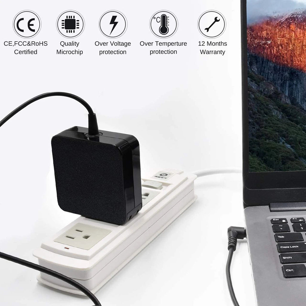 45W/65W Adapter Charger for Lenovo IdeaPad 1 3 5 15IIL05 330S Yoga 710 Flex 4 5
