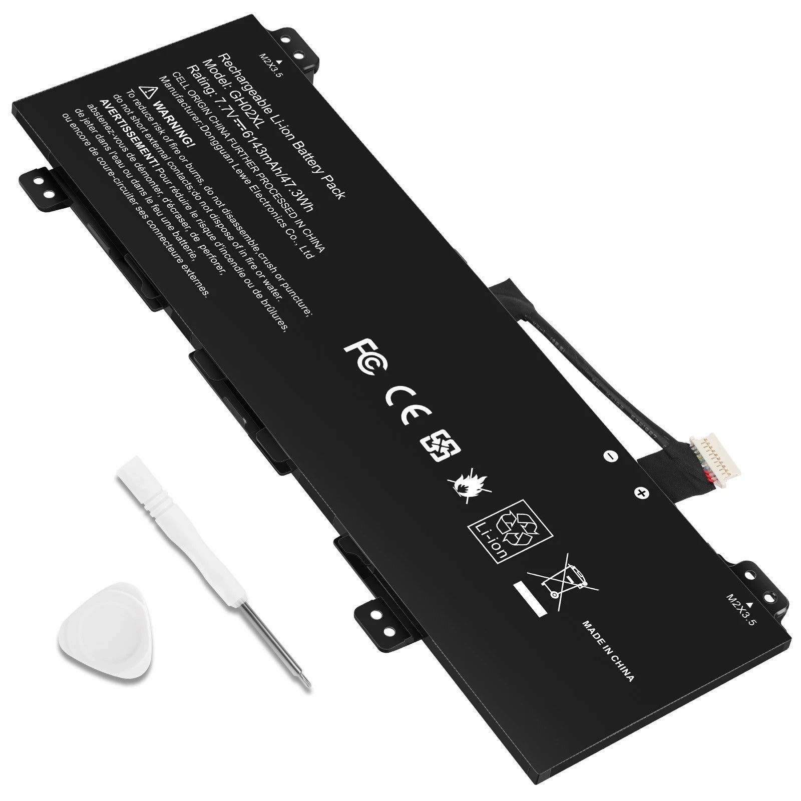 ?GH02XL L75253-271 Battery for HP Chromebook 11A 11 G8 /14 G6 X360 11 G3 14A-NA