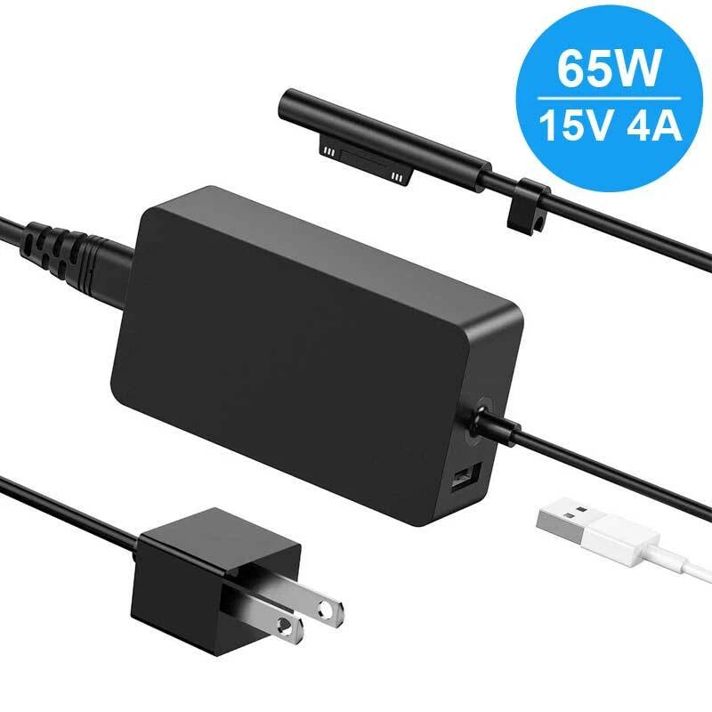 For Microsoft Surface Pro 3/4/5/6/7/Go Tablet Book Power Supply 1625 Adapter 15V