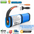 for JBL Xtreme 2/3 Wireless Bluetooth Speaker Battery GSP-2S2P-XT3A Replacement