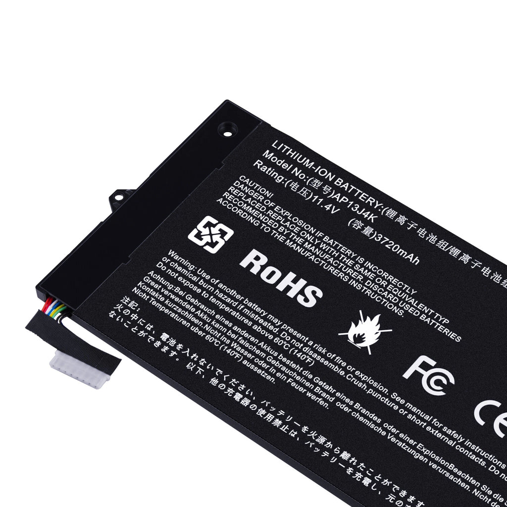 For Acer Chromebook C720 C720P C740 C740-C4PE Laptop Battery AP13J3K AP13J4K TOP