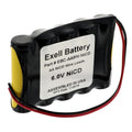 Exell 6V 1000mAh NiCd Battery Pack w/ Wire Leads Radios FRS GMRS Walkie-Talkie