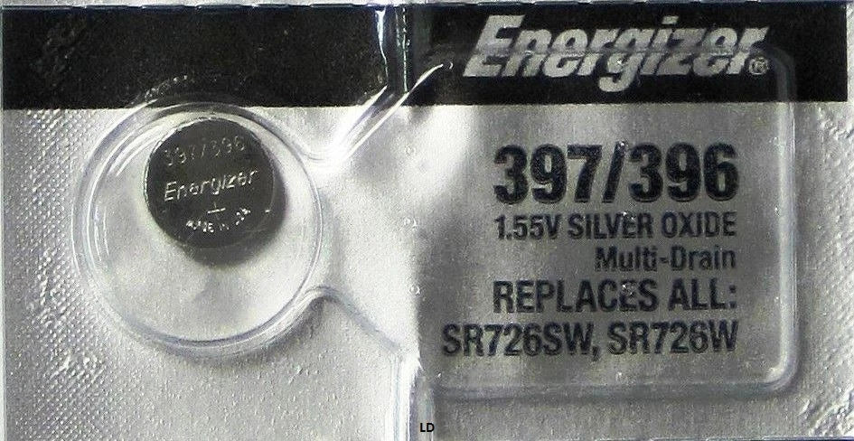 ENERGIZER 397/396 SR726SW SR726W WATCH BATTERY NEW SEALED Authorize Seller