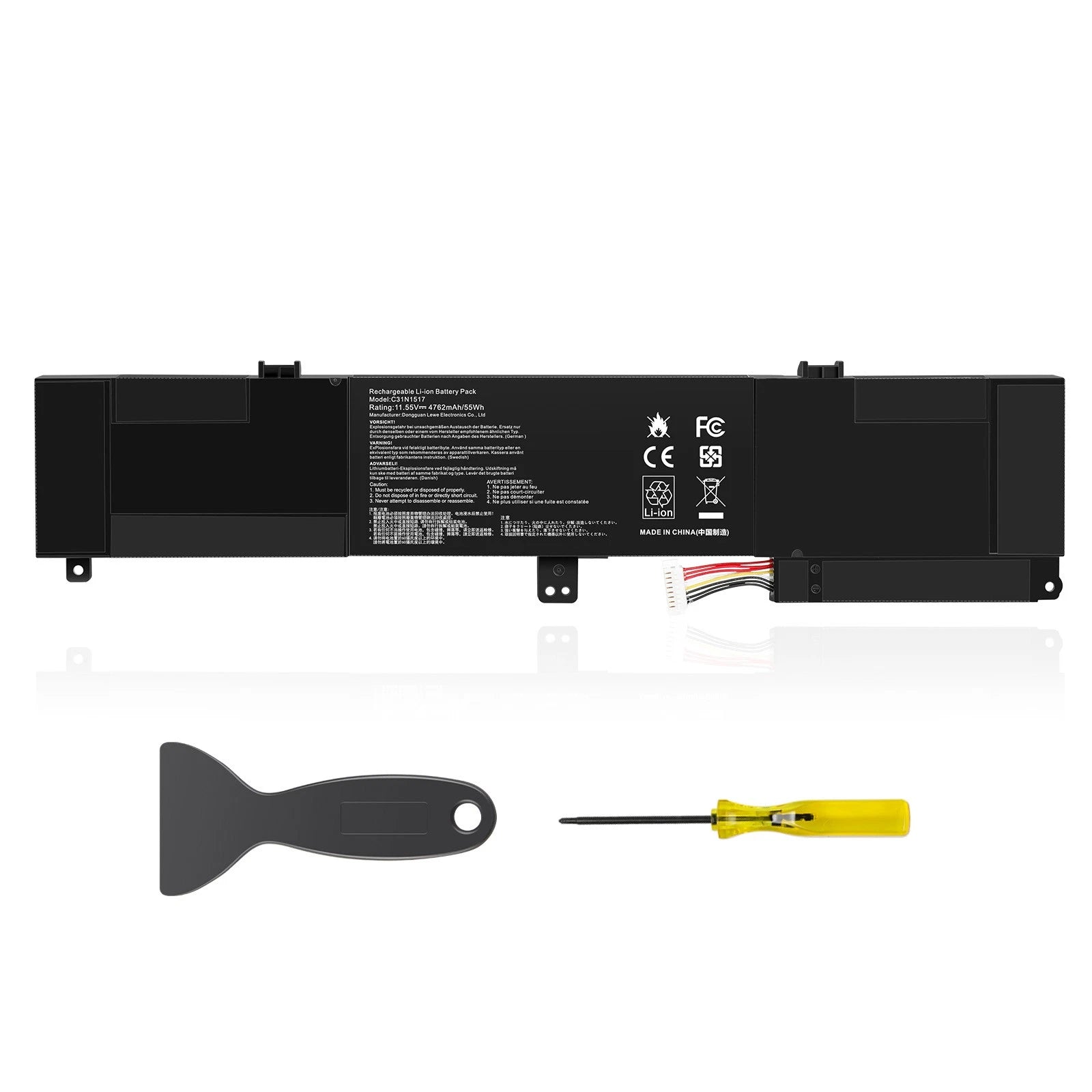 ?Replace C31N1517 Battery For ASUS VivoBook Flip Q304 Q304U Q304UA Q304UAK TP301