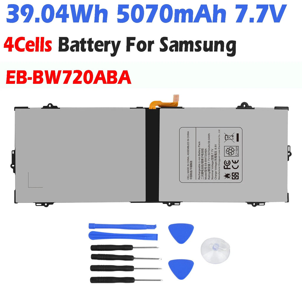Replace EB-BW720ABA Battery For Samsung Chromebook Plus V2 XE521QAB XE520QAB NEW