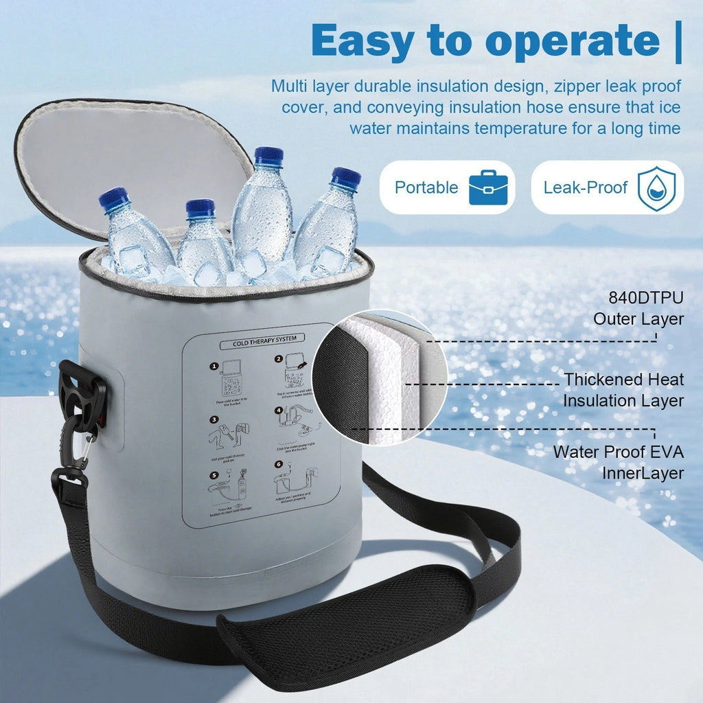 Cold Therapy Ice Machine for Knee Care After-Surgery Swelling Pain Relief Injury