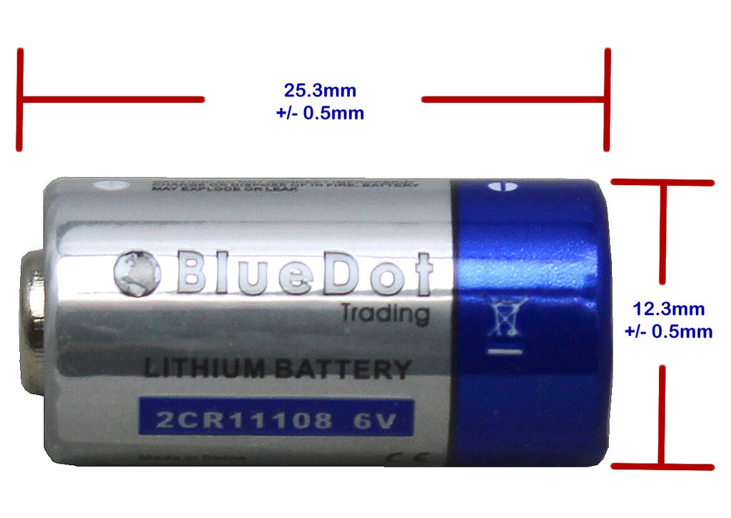 TOP QUALITY 4 Pcs 2CR1/3N Replaces 28L WC2CR13N 6-Volt Lithium Coin Batteries