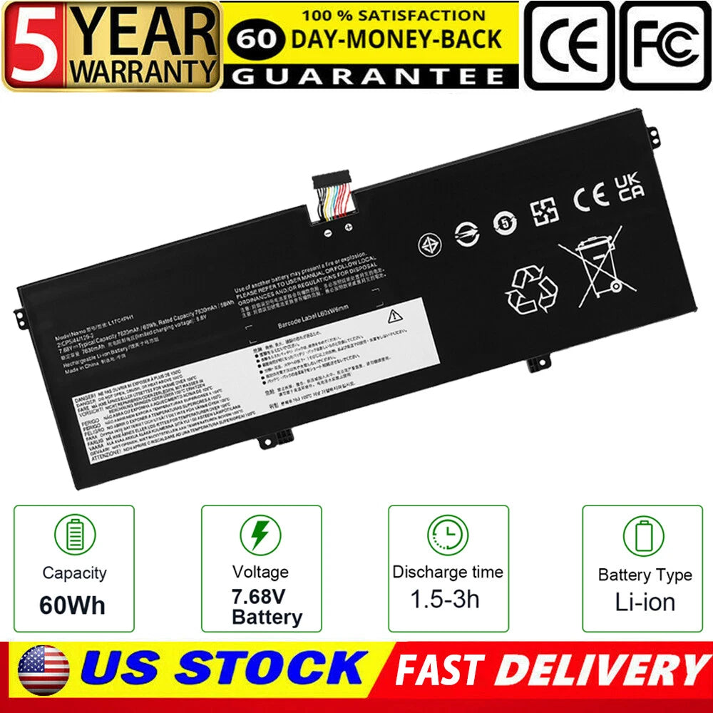 L17M4PH1 Laptop Battery for Lenovo Yoga C930 7 Pro-13IKB 5B10Q82425 81EQ000HGE