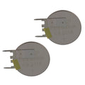 2x CR2016FV-MFR 3V Lithium Coin Battery VERT 2-PIN for S-RAM RFID CMOS
