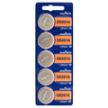 Murata CR2016 Battery 3V Lithium Coin Cell - Replaces Sony CR2016 (5 Batteries)